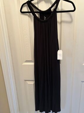Black Halter Maxi Dress
